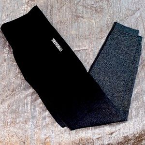 Ombré gymshark workout pants